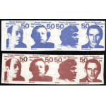 Wydana w roku 1984 seria znaczków z portretami więźniów politycznych